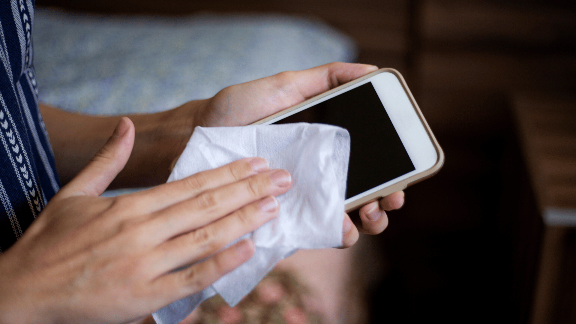 métodos para manter a tela do celular limpa