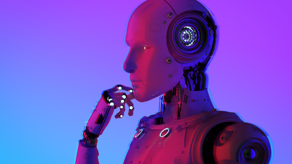 Inteligência artificial AGI.
