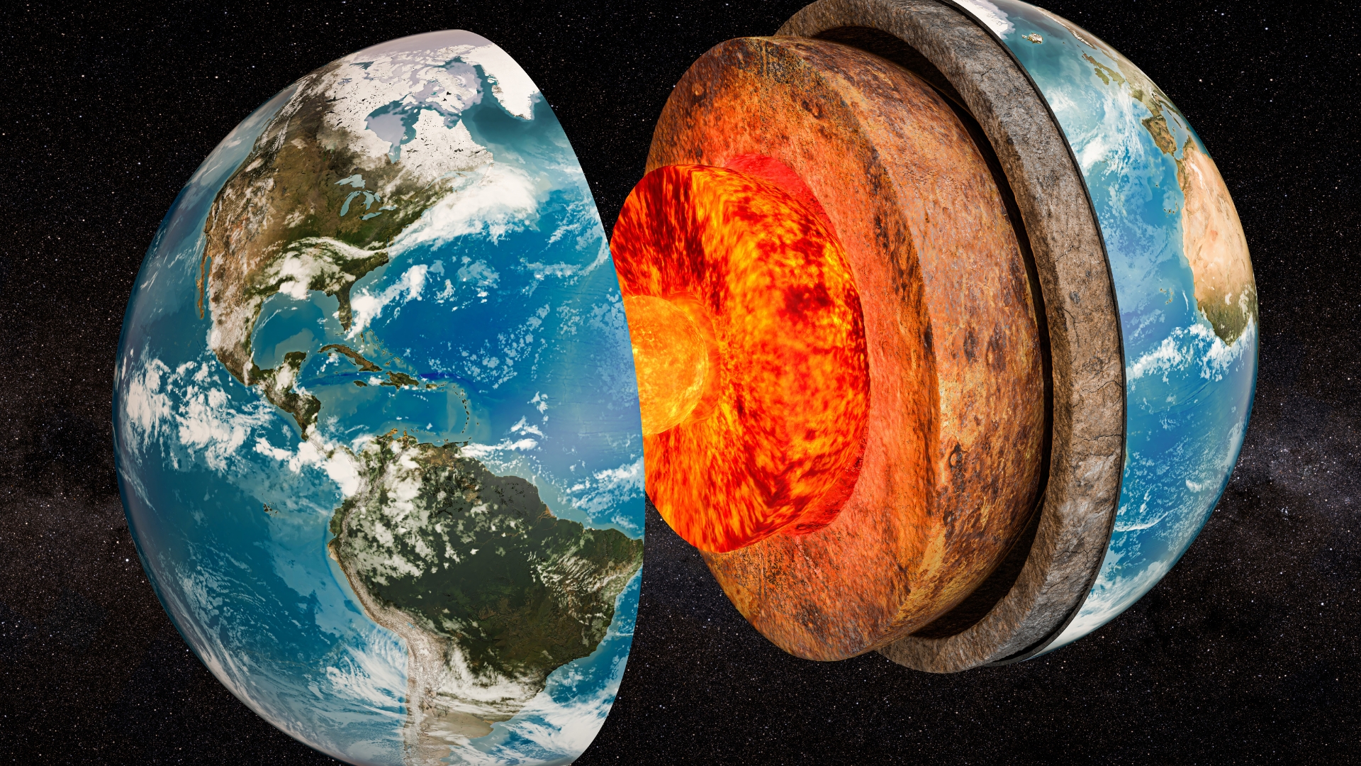 Mundo oculto: novo núcleo, ainda mais interno, da Terra foi descoberto