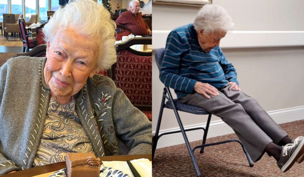 Idosa de 102 anos é a 'vovó fitness' e ministra aulas de ginástica em casa