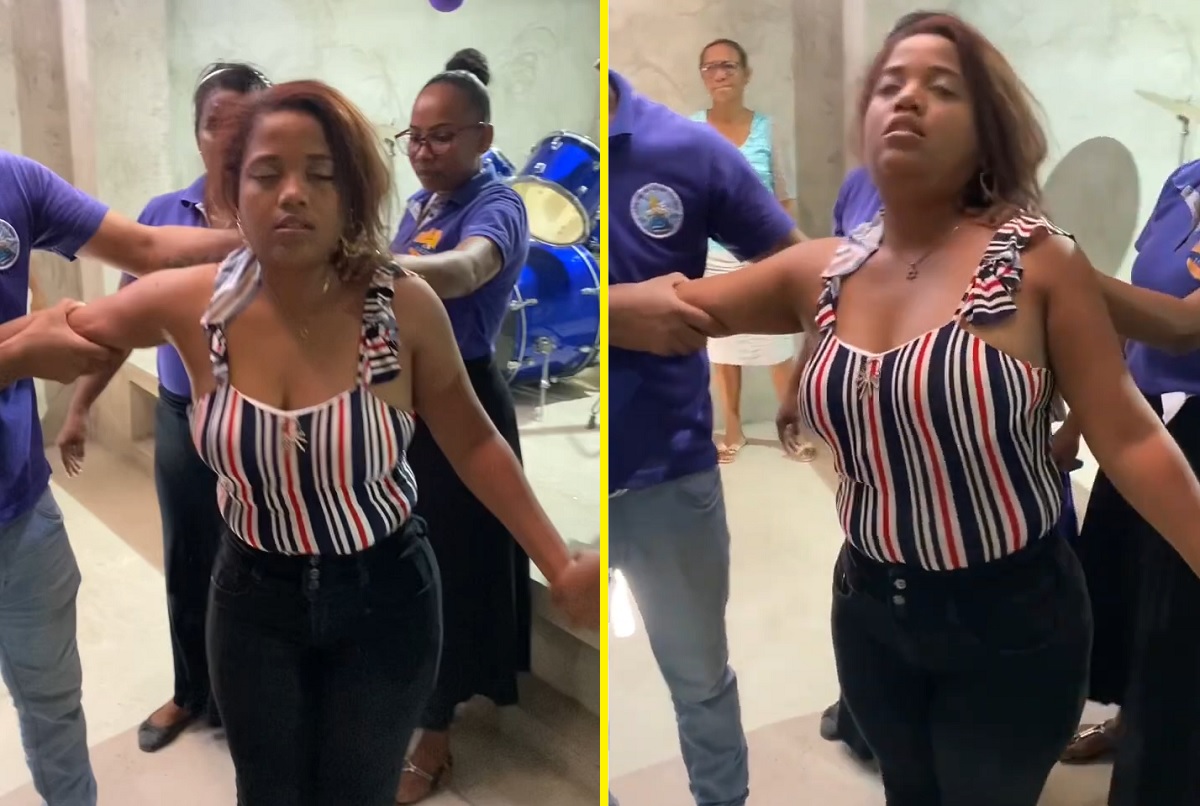 ‘Waka Waka’: jovem ‘possuída’ canta música de Shakira na igreja e viraliza