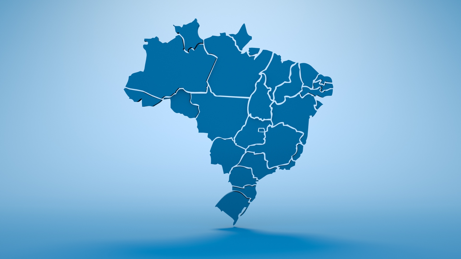 Brasil aumentou o seu território.