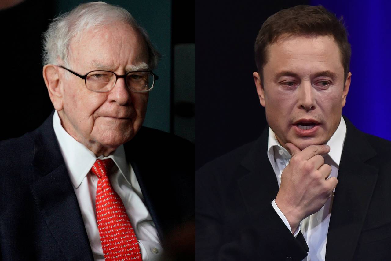 A grande diferença entre Warren Buffett e Elon Musk, segundo o próprio Buffett