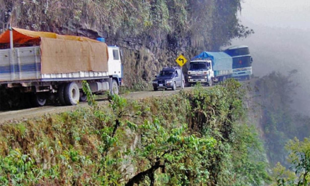 Risco extremo: ranking destaca as 7 estradas mais perigosas do mundo
