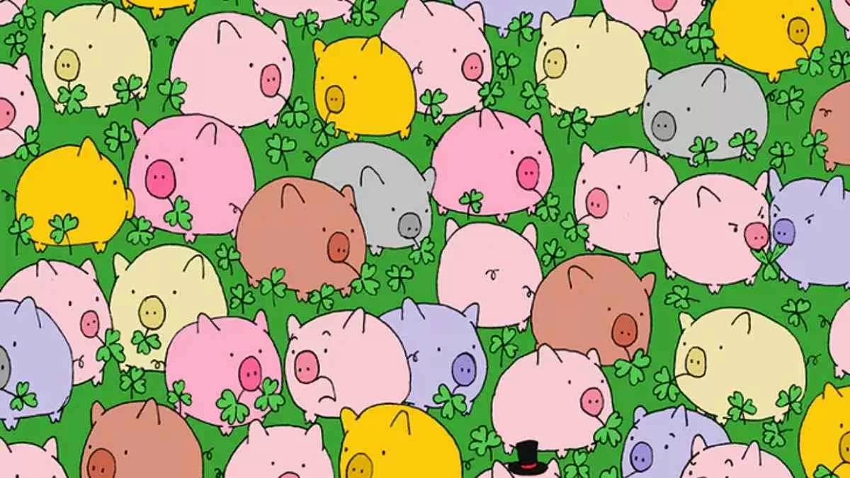 Somente os GÊNIOS identificam o trevo de quatro folhas em apenas 10 segundos