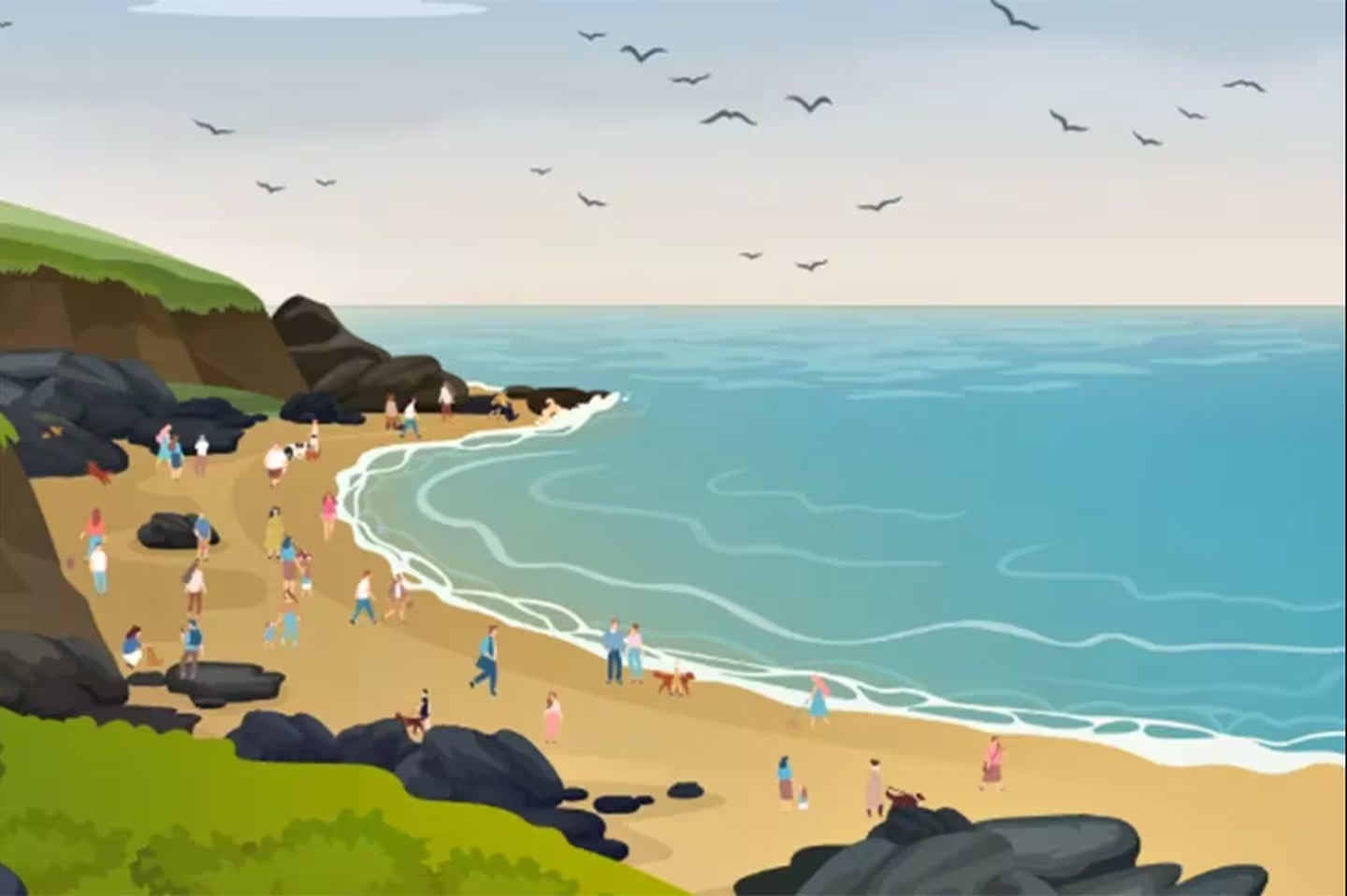 10 segundos é o tempo máximo: encontre os 13 cães na imagem!