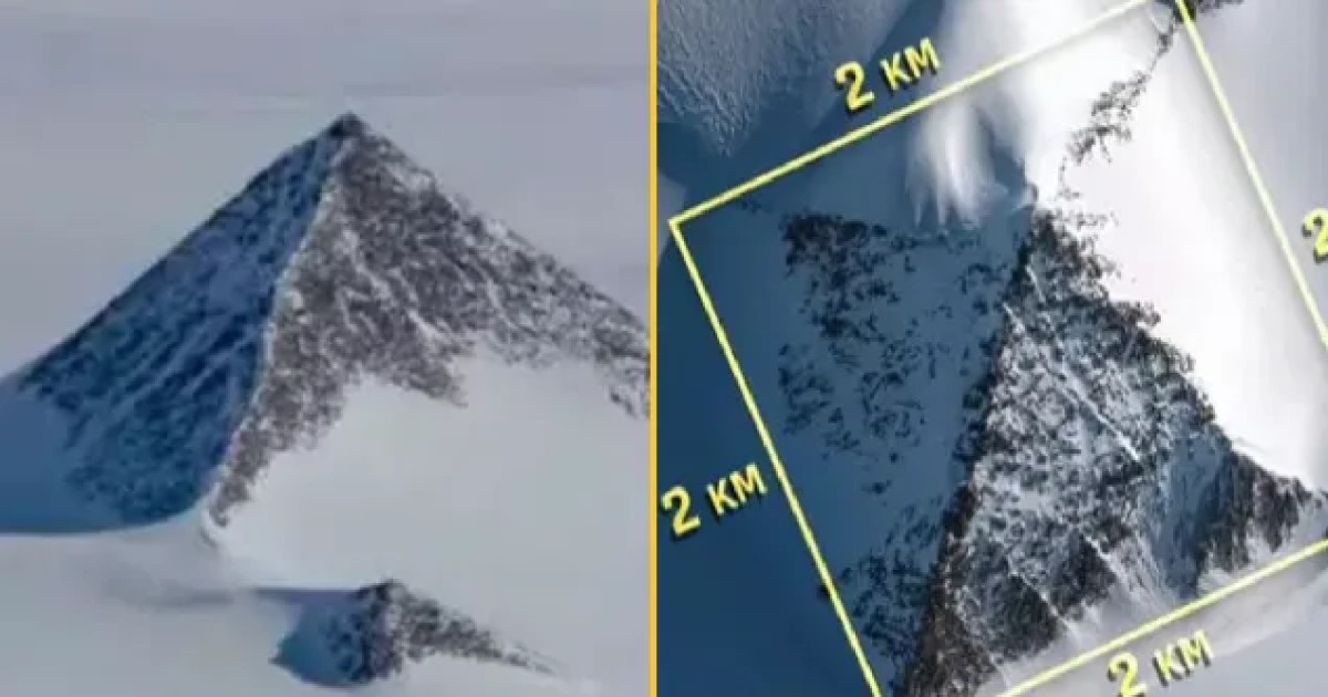 Ice pyramids in Antarctica arouse the interest of scientists