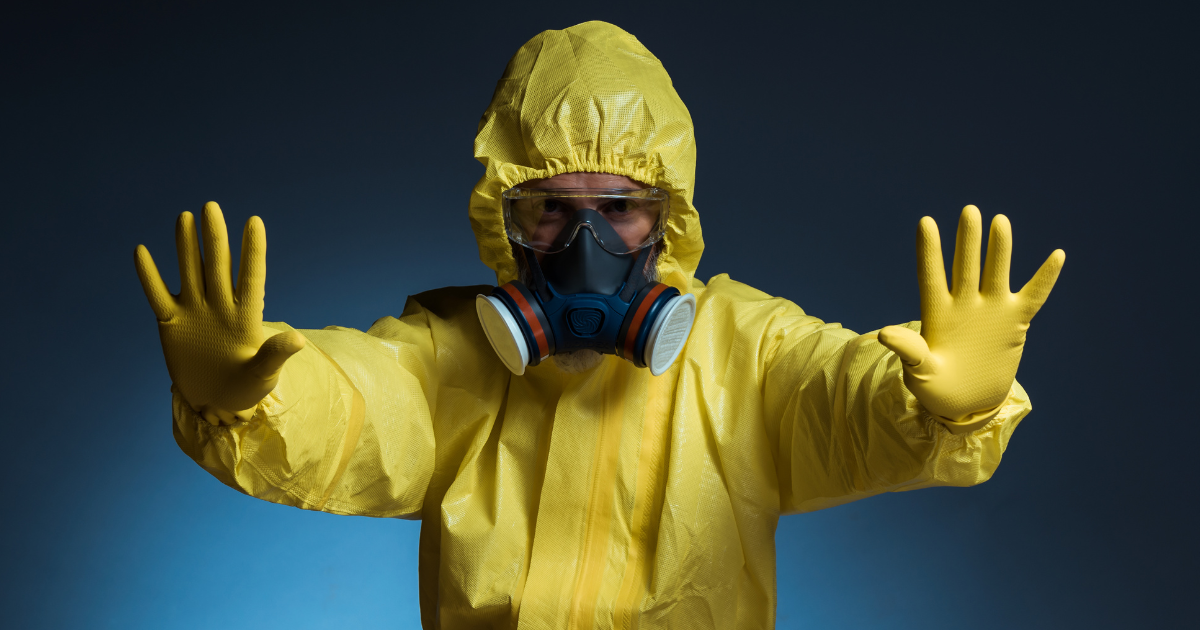 ALERTA: cozinha está contaminada com produtos químicos