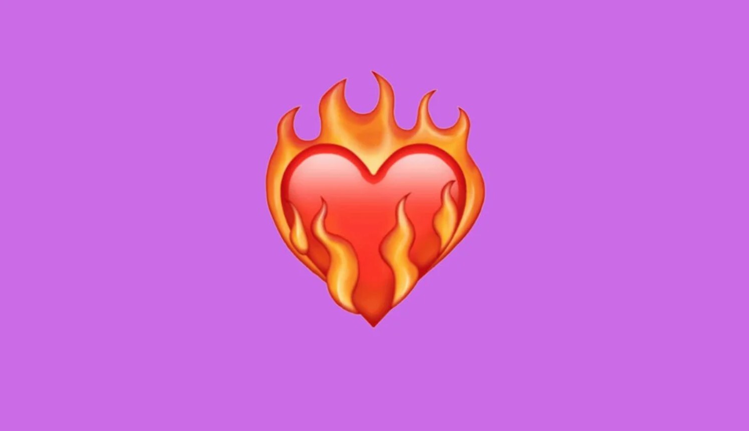 O verdadeiro significado do emoji de coração em chamas vai te surpreender