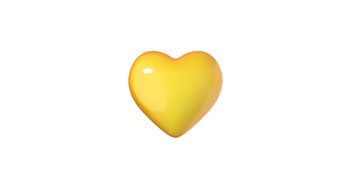 Qual o significado para o emoji de coração amarelo (💛)? Pense bem antes de usá-lo