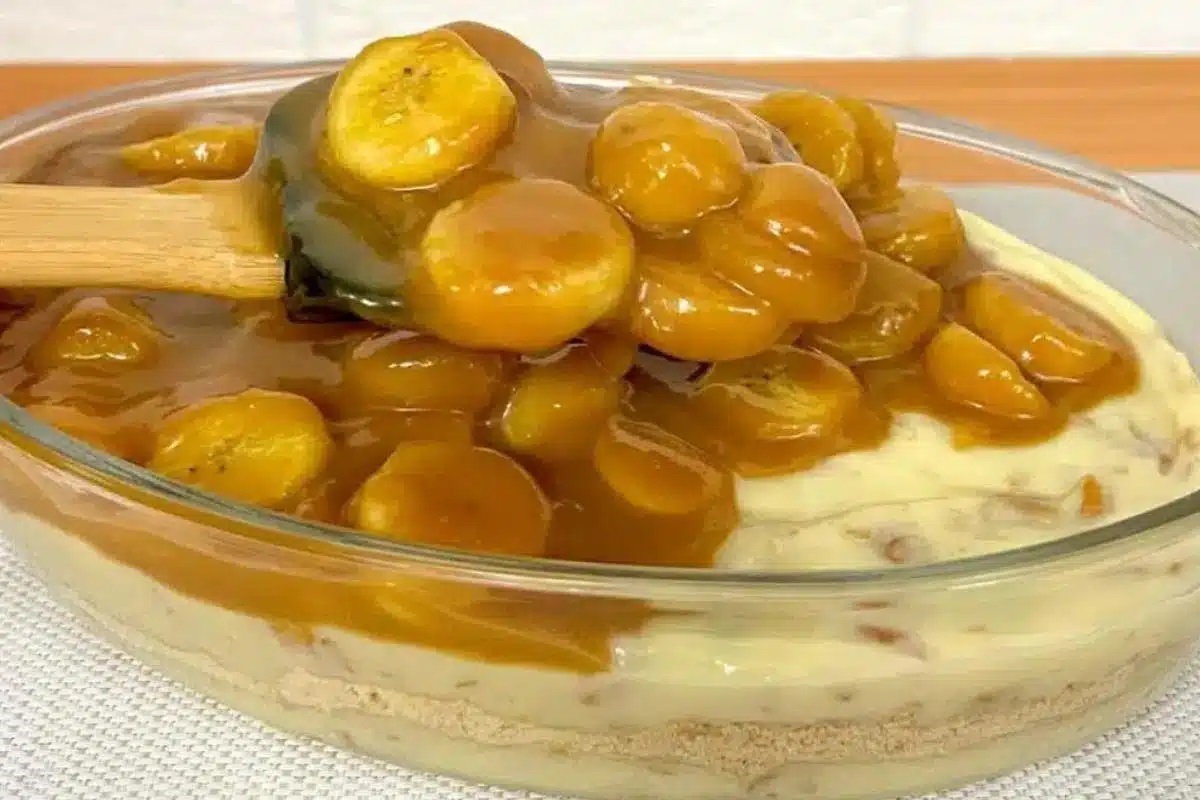 Todos vão amar! Sobremesa de banana cremosa vai roubar a cena na ceia de Natal