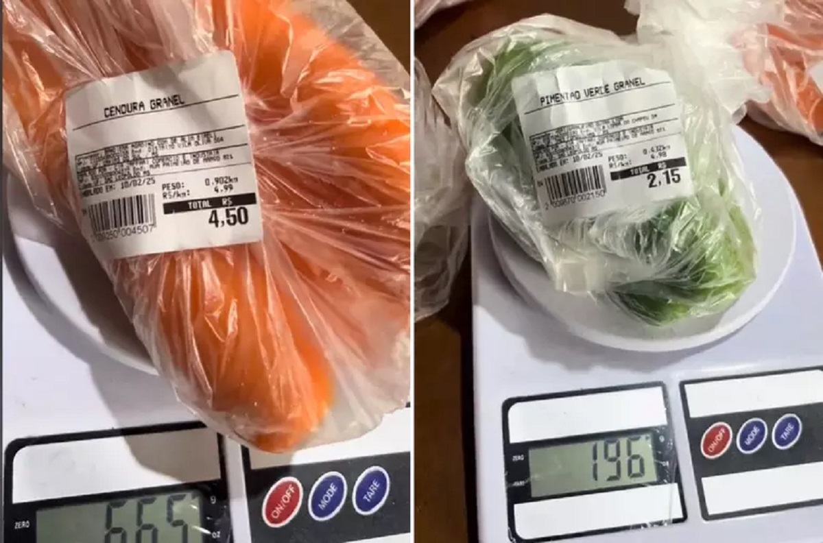 De olho na balança! Erro na pesagem de frutas faz consumidora pagar R$ 30 a mais